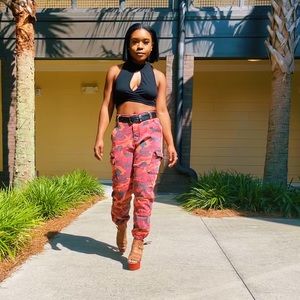 Red Army fatigue cargo pants ❤️